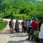 Đoàn kiểm tra của huyện kiểm tra kết quả, tiến độ NTM tại xã Mường Mìn