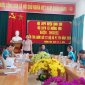 Hội LHPN huyện Quan Sơn kiểm tra, giám sát công tác hội và phong trào Phụ nữ năm 2024 tai xã Mường Mìn.