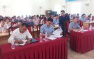 Đảng ủy xã Mường Mìn tổ chức Hội nghị triển khai thực hiện các nghị quyết Hội nghị lần thức V, Ban Chấp Hành TW Đảng khóa XIII; Nghị quyết số 12-NQ/TW của Bộ chính trị