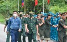 Đón nhận hài cốt liệt sỹ quân tình nguyện và chuyên gia Việt Nam hy sinh trên đất bạn Lào