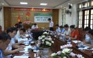Ban đại diện Hội đồng quản trị NHCSXH huyện Quan Sơn tổ chức Hội nghị sơ kết hoạt động 6 tháng đầu năm, triển khai nhiệm vụ 6 tháng cuối năm 2022