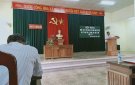 Đảng ủy xã Mường Mìn tổ chức triển khai các nghị quyết, chỉ thị và kết luận của bộ chính trị ban bí thư khóa XII